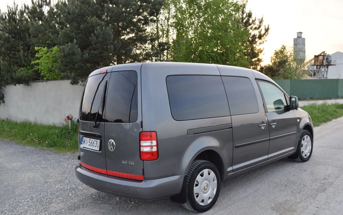 Volkswagen Caddy cena 43300 przebieg: 440827, rok produkcji 2013 z Wyszków małe 704